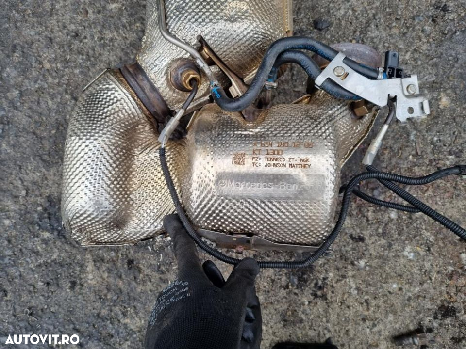 filtru particule dpf cod a6541401200 mercedes e class w213 e220d an 2017 - 5
