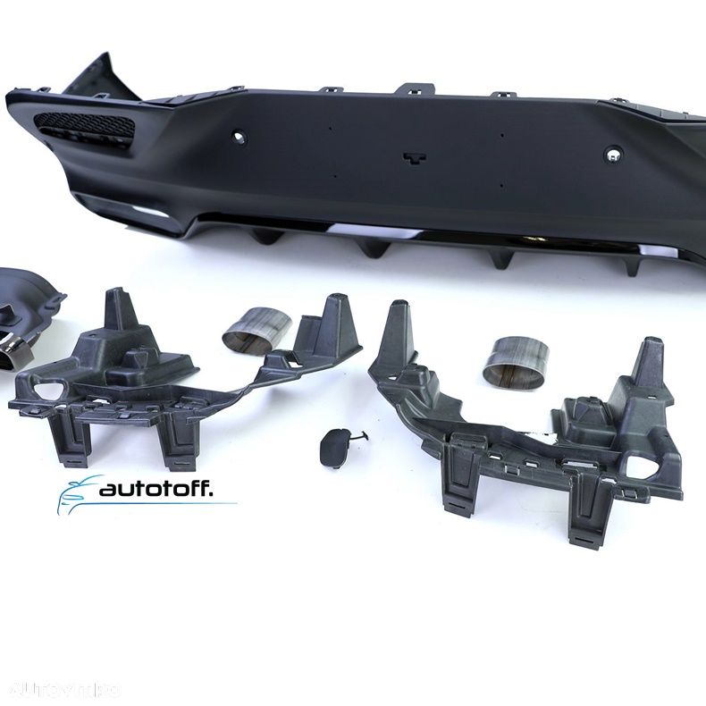 Difuzor Mercedes GLE Coupe compatibil cu GLE C292 (15-18) GLE63 Design Full Black - 11