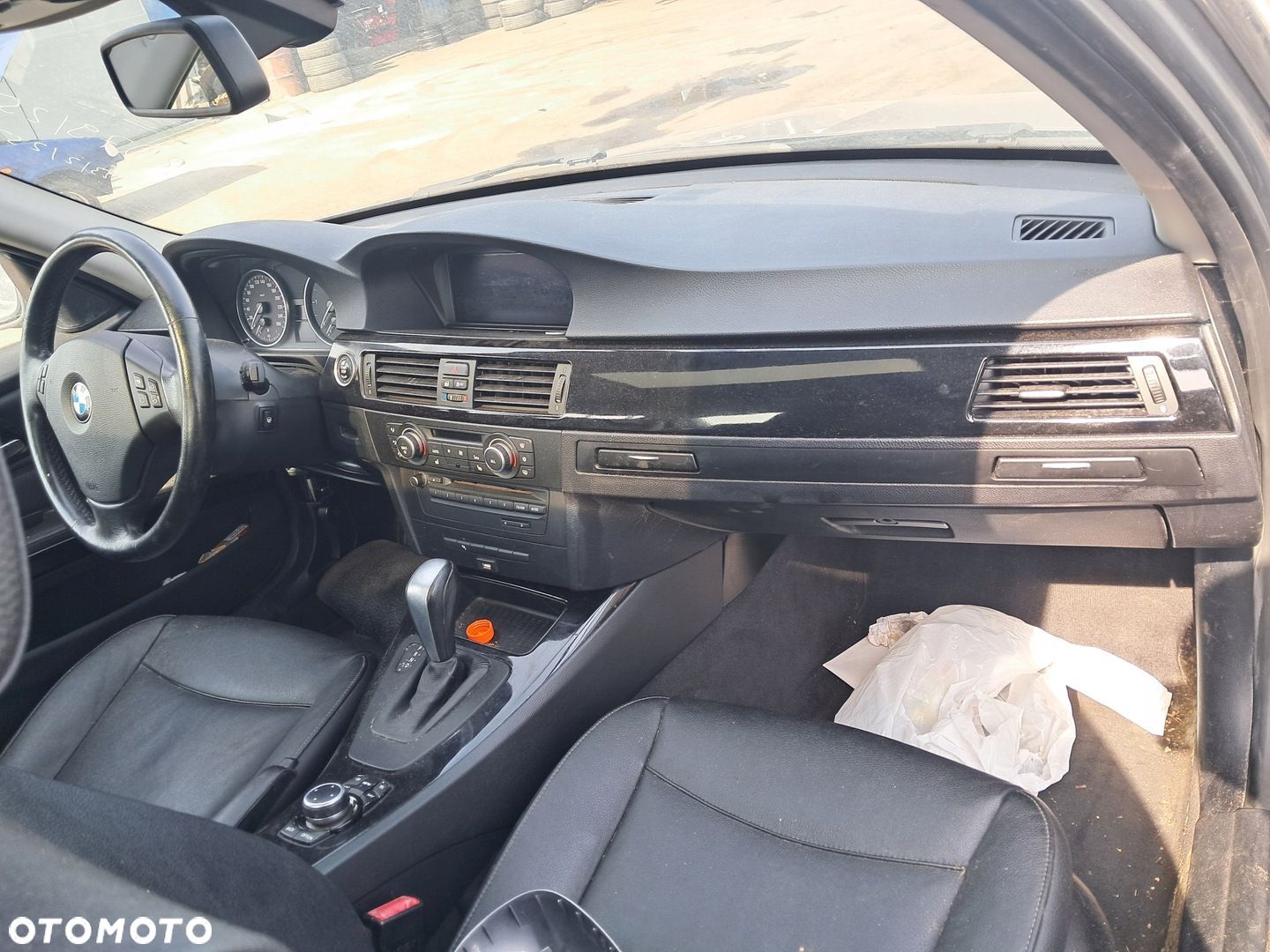 BMW Seria 3 E90 E91 LIFT Deska rozdzielcza kompletna airbag pasy NAWIGACJA - 1