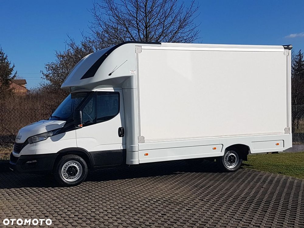 Iveco DAILY KONTENER NISKOPODŁOGOWY 4,43x2,23x2,42 SKLEP FOODTRUCK BAR KLIMA KONIOWÓZ KAMPER - 2
