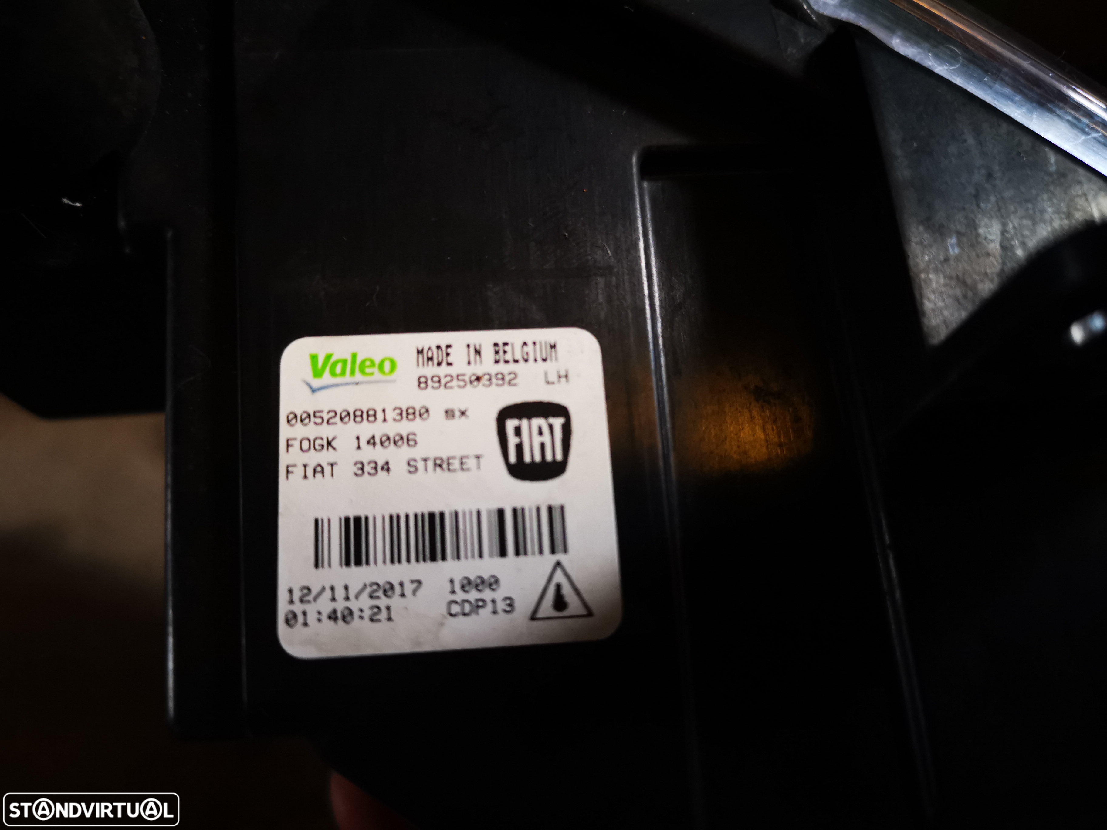 FIAT 500X FAROL NEVOEIRO ESQUERDO - FN030 - 7