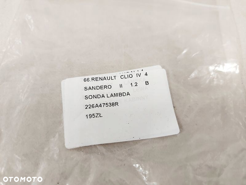 RENAULT CLIO IV 4 SANDERO II 1.2 B SONDA LAMBDA 226A47538R - 5
