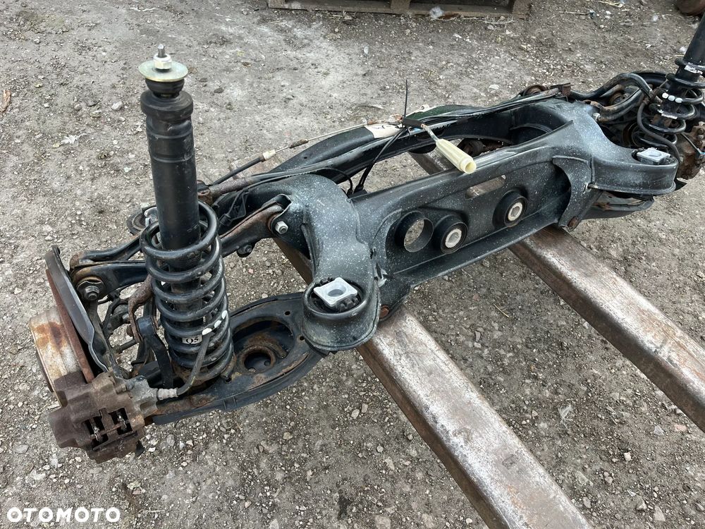 Belka zawieszenie wozek sanki wahacze zaciski tyl SLK R171 W171 3.5 V6 BDB - 6