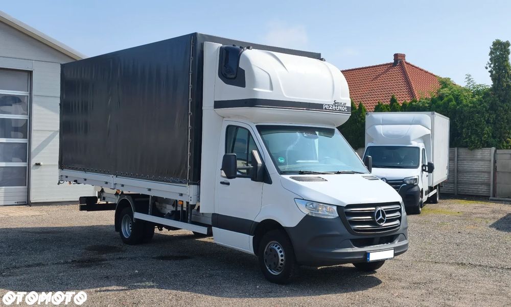 Mercedes-Benz SPRINTER 12EP DRZWI TYŁ 5,5M BLIZNIAK WYS. RAMPOWA SALON PL BEZWYPADKOWY FV23% ZADBANY SERWIS ASO 317 517 DO 3,5T DMC - 8
