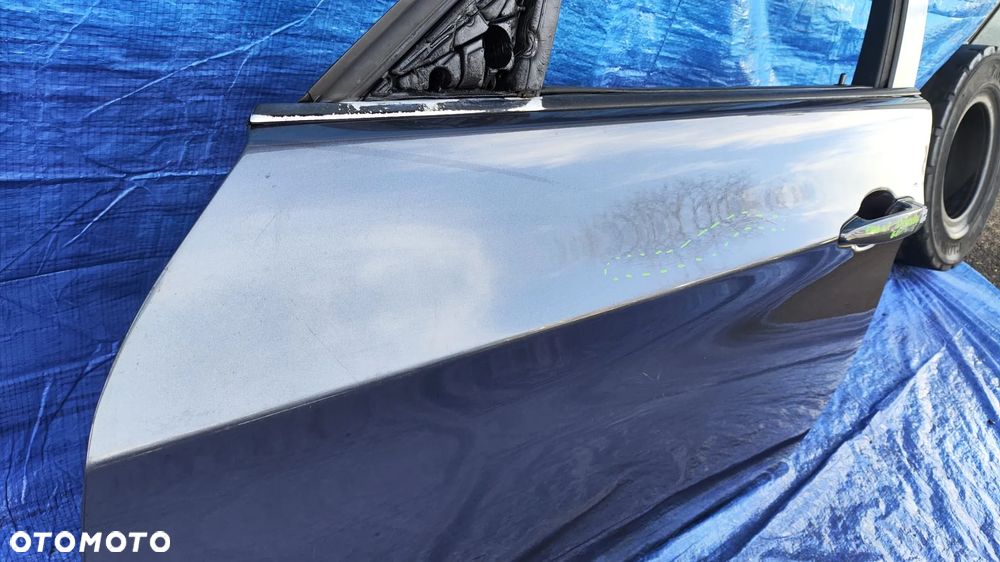 DRZWI LEWY PRZÓD PRZEDNIE KOMPLETNE SPARKLING GRAPHITE A22 ORYGINALNY LAKIER BMW E90 E91 - 5