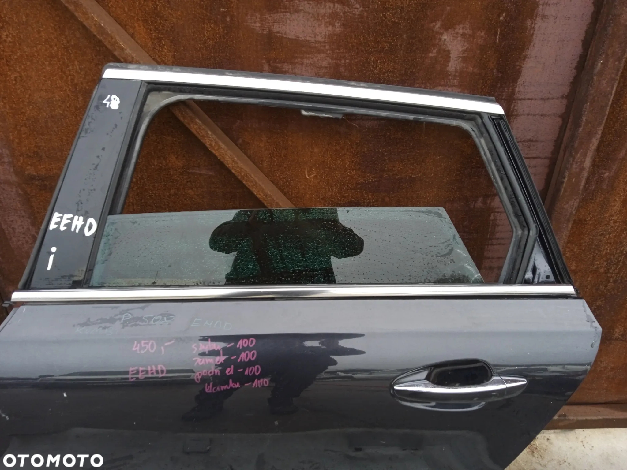 DRZWI TYLNE LEWE PEUGEOT 508 KOMBI 10-18 SZYBA KLAMKA ZAMEK PODNOŚNIK ELEKTRYCZNY KLAMKA KOD KOLORU EEHD - 3