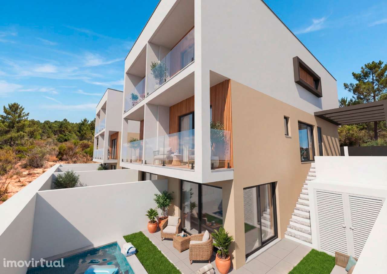 Fantástica Moradia Nova geminada T3+1 C/Piscina - Grande imagem: 3/14