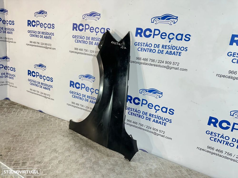 .Guardalamas Frente Frontal Esquerdo Original VW Volkswagen Passat B7 Facelift  2010 - 2015 - 15