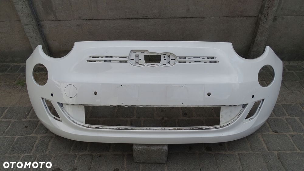 fiat 500e electric - zderzak przedni - 1