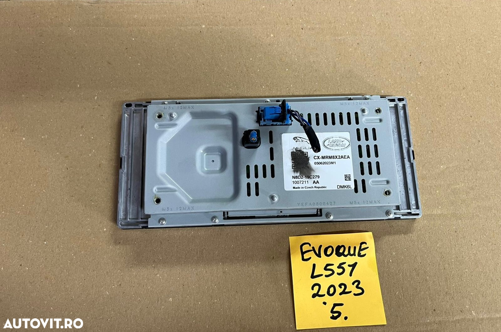 Display navigatie, touchscreen EVOQUE L551 an 2023 cod N8D2-19C279 - 3