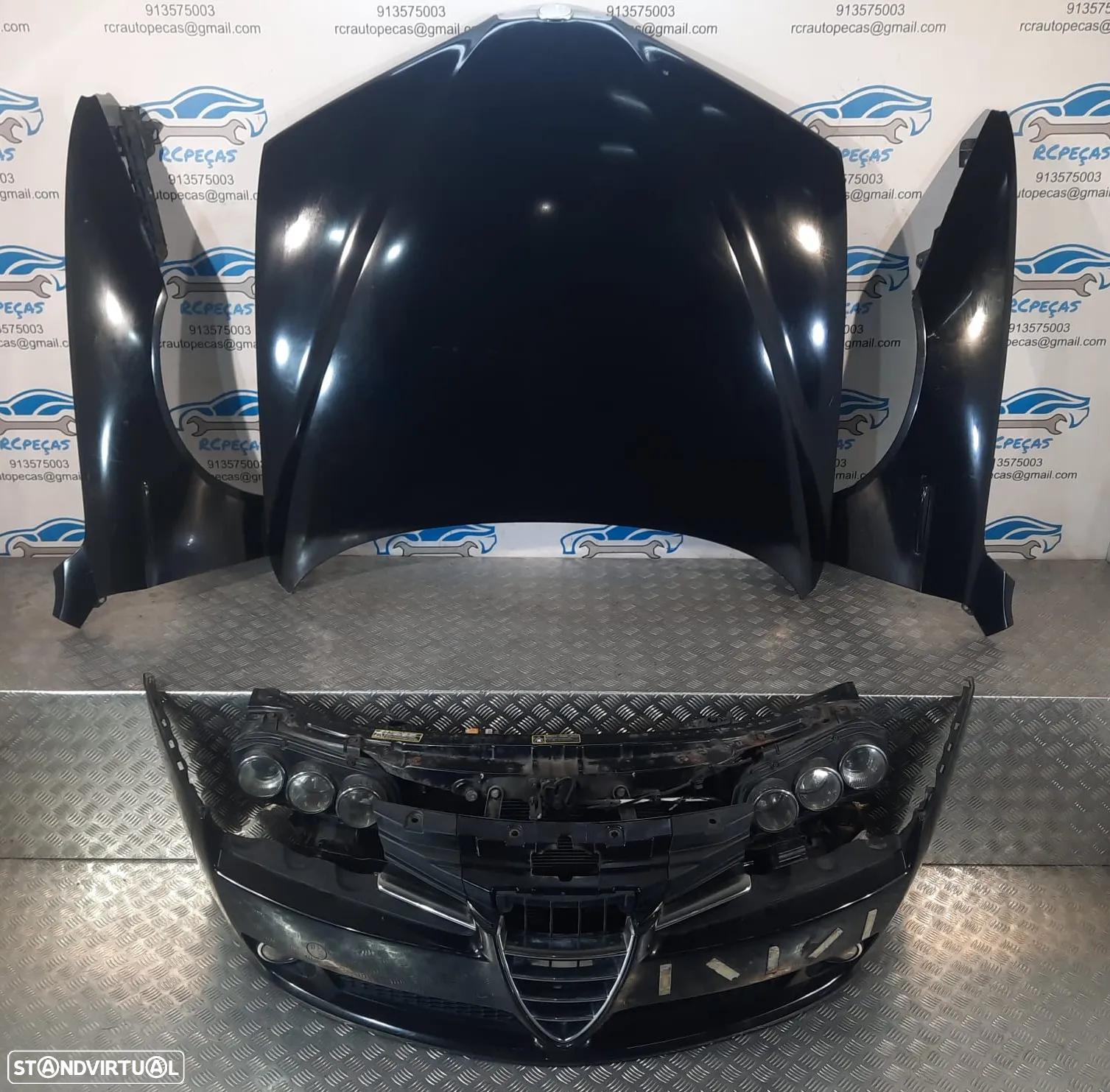 .FRENTE COMPLETA ALFA ROMEO 159 TI BRERA SPIDER 939 CAPOT PARACHOQUES GUARDA-LAMAS OTICAS XENON RADIADOR VENTILADOR FRENTE FIBRA REFORÇO - 11
