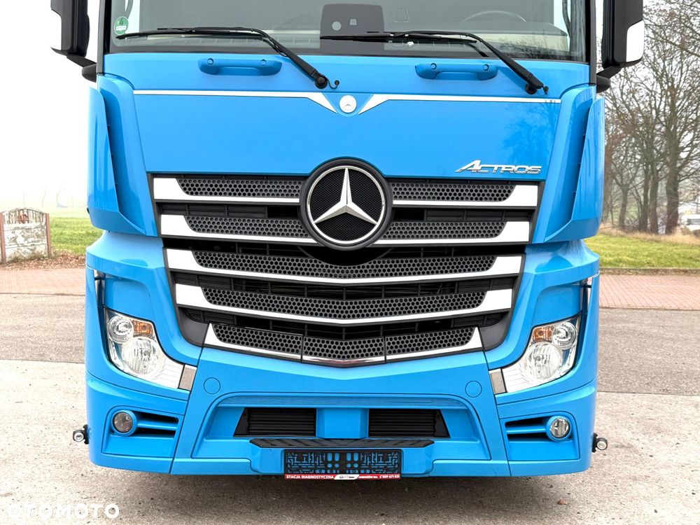 Mercedes-Benz ACTROS 1833 / FIRANKA/ WINDA / NOWY TACHOGRAF G2V2 / NOWE OPONY / 19PALET / 8TON ŁADOWNOŚCI / AUTOMAT / DUŻY SILNIK  / SYPIALKA / SERWISOWANY / 2018 / JAK NOWY  / - 5