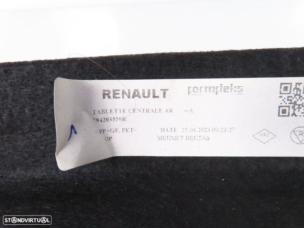 Chapeleira / Tabuleiro mala Usado / Original RENAULT Clio V Hatchback (B7) 79420... - 3