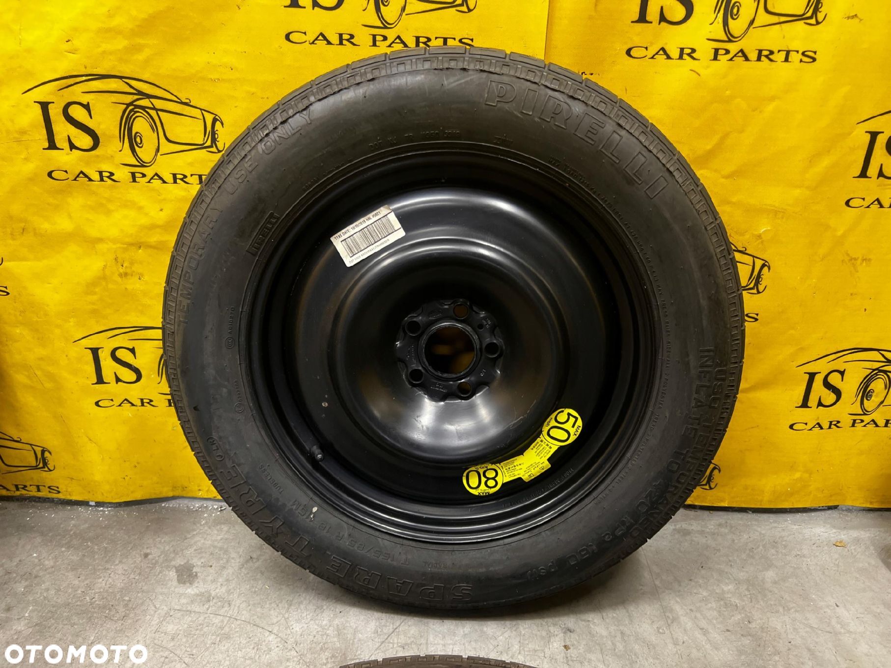 KOŁO ZAPASOWE DOJAZDOWE RANGE ROVER EVOQUE II L551 JAGUAR E-PACE 155/85 R18 - 1
