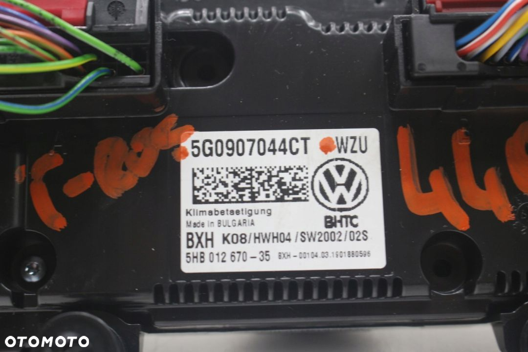 PANEL KLIMATYZACJI 5G0907044CT VW T-ROC - 9