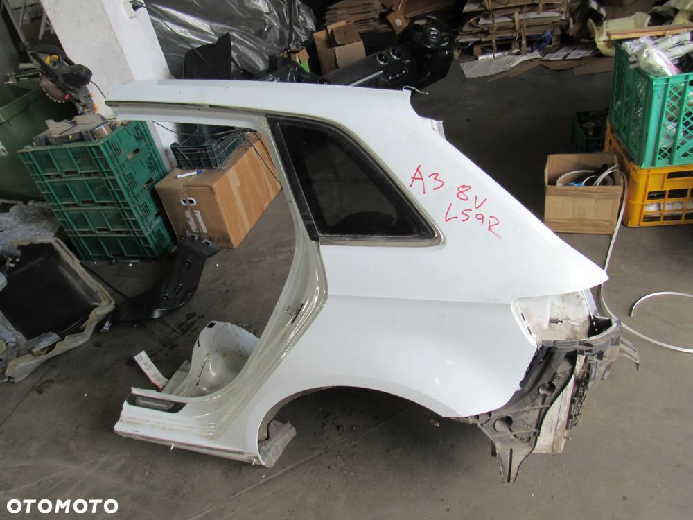audi a3 8v hb  tył lewa ćwiartka - 1