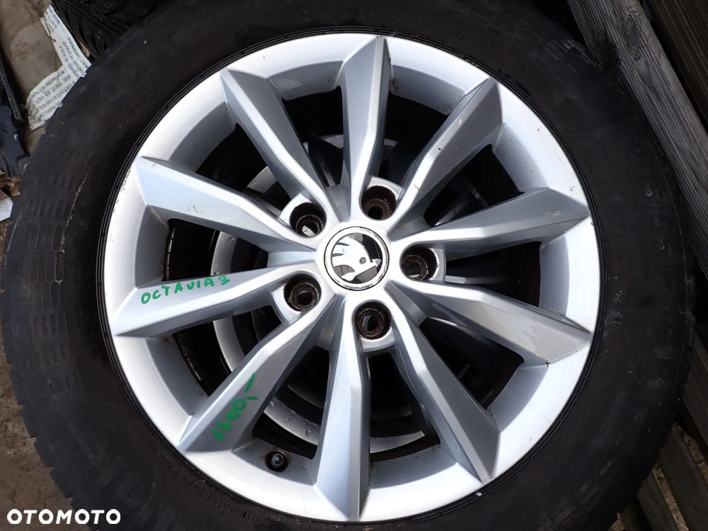 SKODA OCTAVIA III KOLA ALUFELGI Z OPONAMI 16 CALI - 1