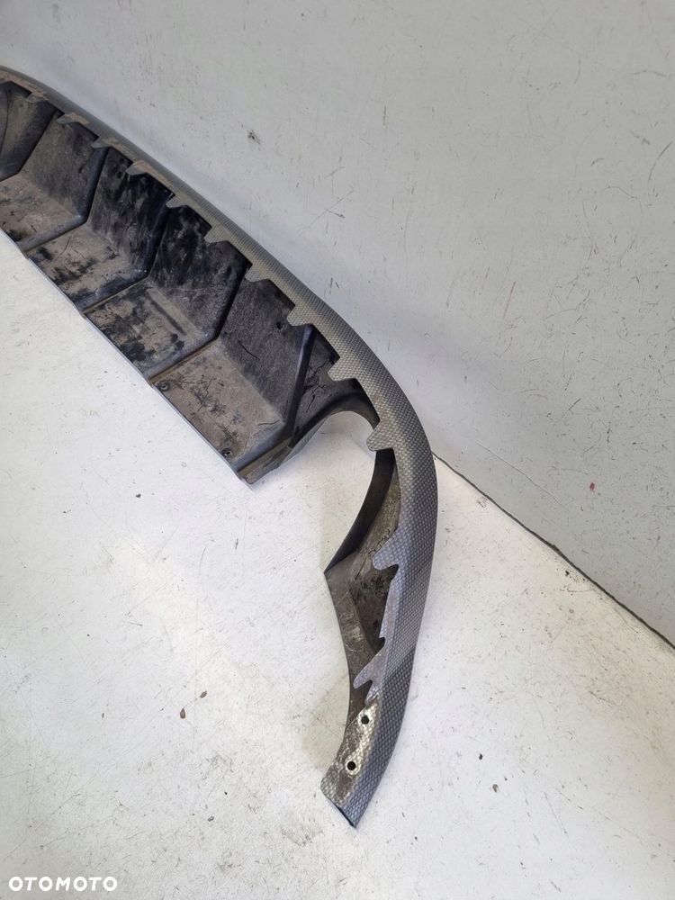 vw golf vii 7 gti lift rieger dyfuzor spoiler zderzak tył tylny carbon - 5