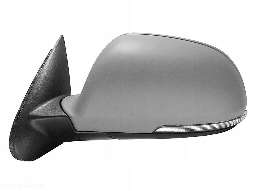 Lusterko Skoda Octavia Ii 08-12 Lewe Składane Elektrycznie Lampka Pamięć - 1