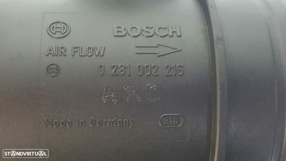 MEDIDOR DE MASSA DE AR AUDI A4 BERLINA (B5) 1.9 TDI - 4