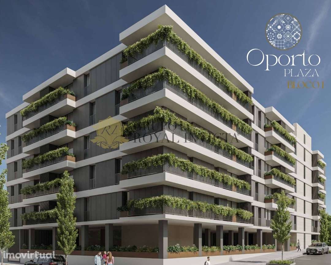 T2 no moderno empreendimento Oporto Plaza com terraço - Paranhos - Por - Grande imagem: 2/12