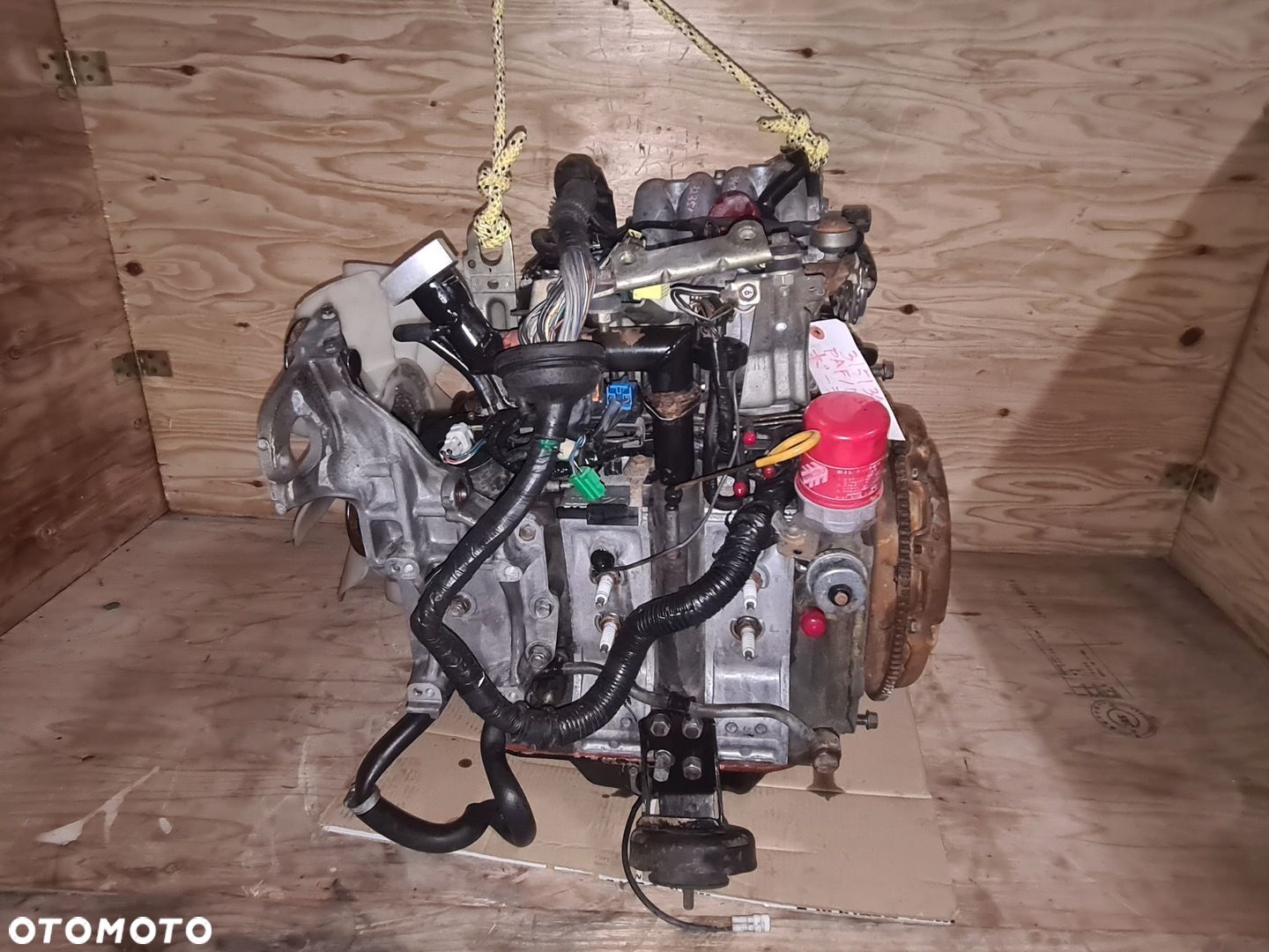 SILNIK MAZDA RX7 RX-7 13B WANKLA KOMPLETNY USZKODZONY - 1
