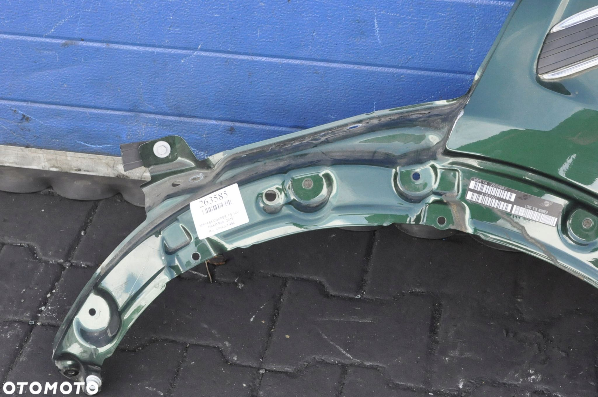 MINI F55 BŁOTNIK LEWY PRZÓD PRZEDNI - 2