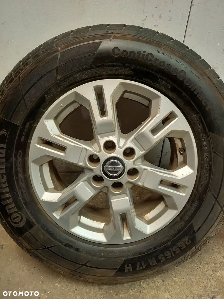 Nissan Navara 4 IV NP300 kola Felga Felgi opony zimowe M+S 255 65 17 Continental - 5