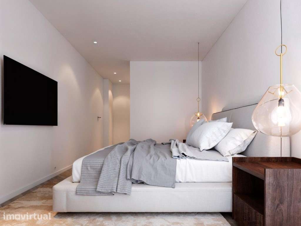Apartamento T1 novo, com parqueamento, em Matosinhos. - Grande imagem: 4/26