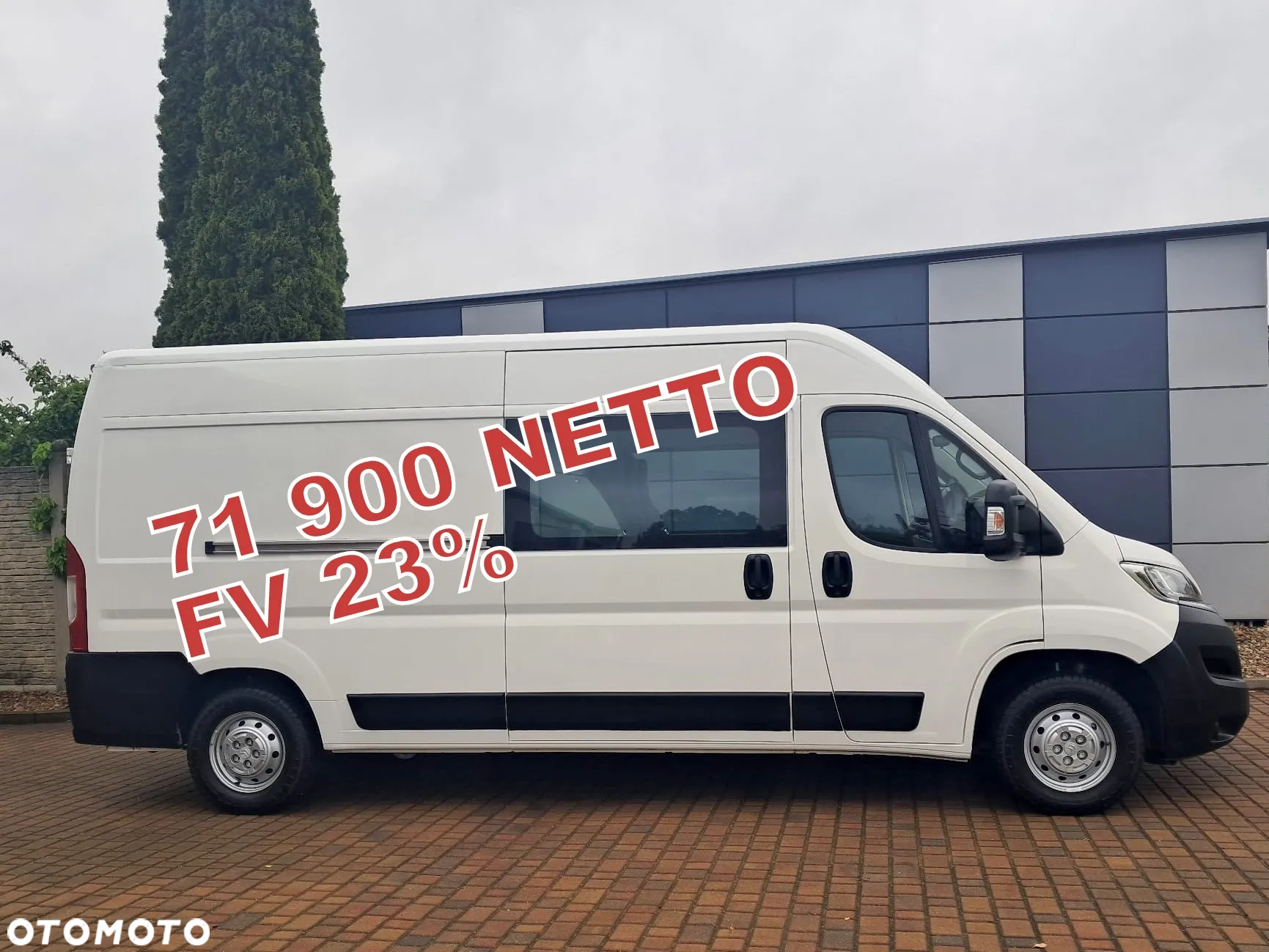 Peugeot Boxer, L3H2, BRYGADÓWKA, 7 miejsc, DOKA, tempomat, klima, - 2