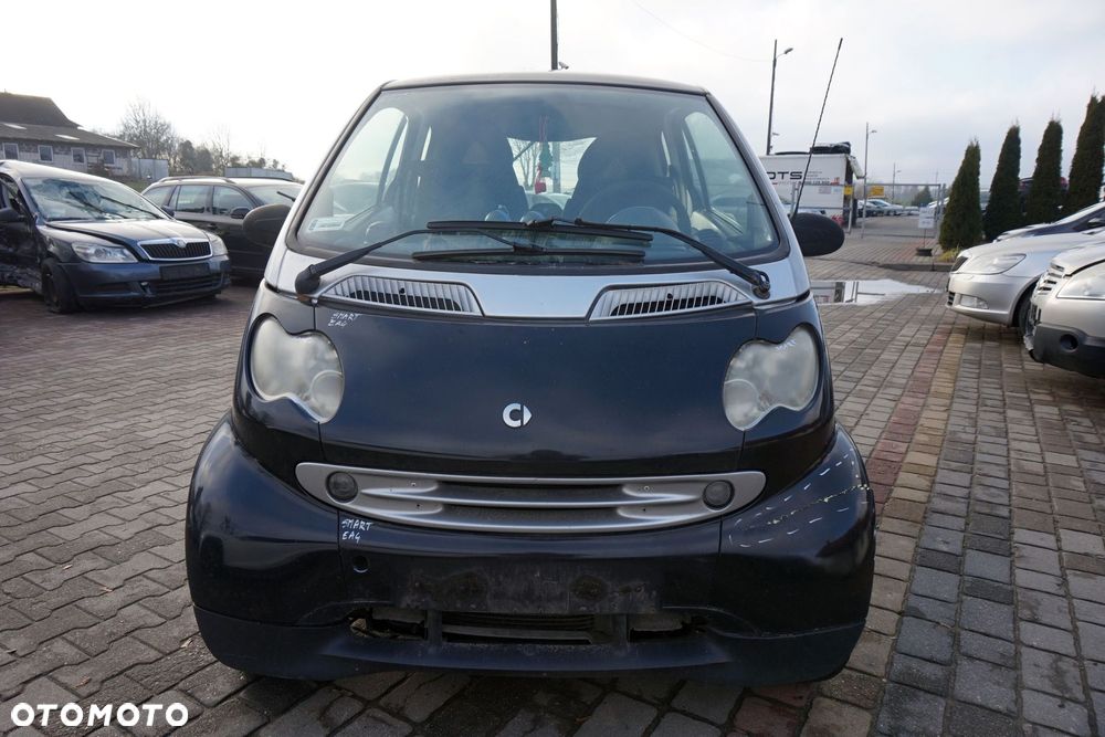 MASKA ZDERZAK BŁOTNIKI LAMPY FORTWO I LIFT 450 EA4  SMART 2003-2007 CZARNY PRZÓD KOMPLETNY - 1