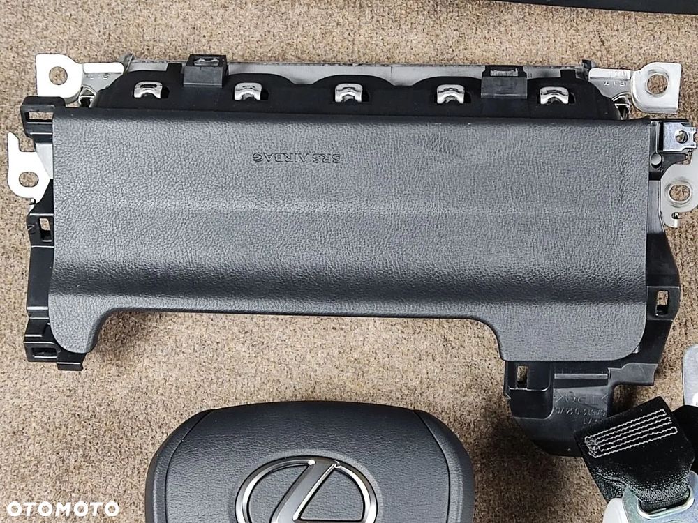 LEXUS ES gen VII 18-21r Poduszki Powietrzne AirBag Deska Pasy - 14