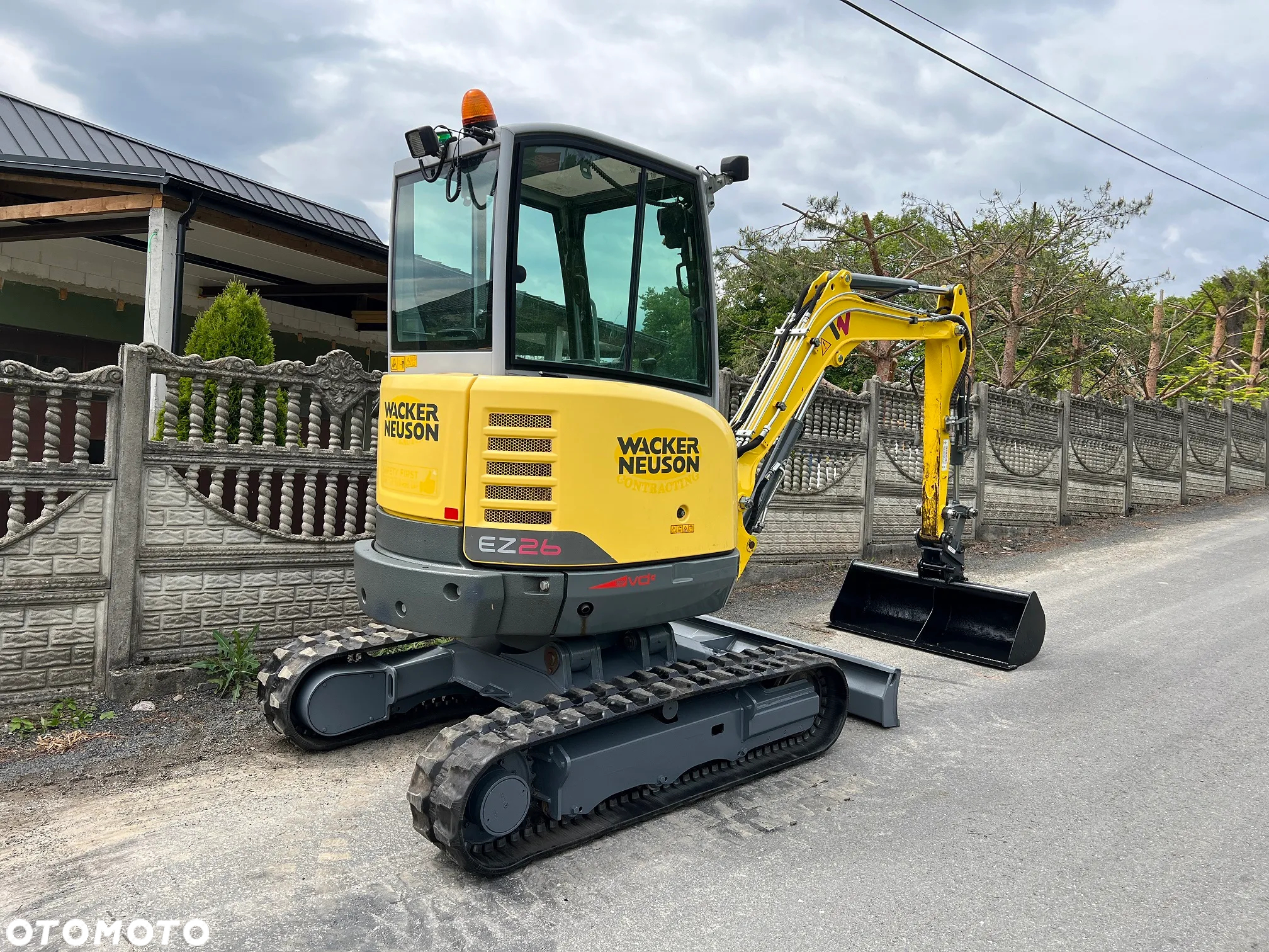 Wacker Neuson EZ26 VDS * Minikoparka * Zerowy Obrys * 3 Tony * Stan IDEALNY * Komplet Łyżek * - 3