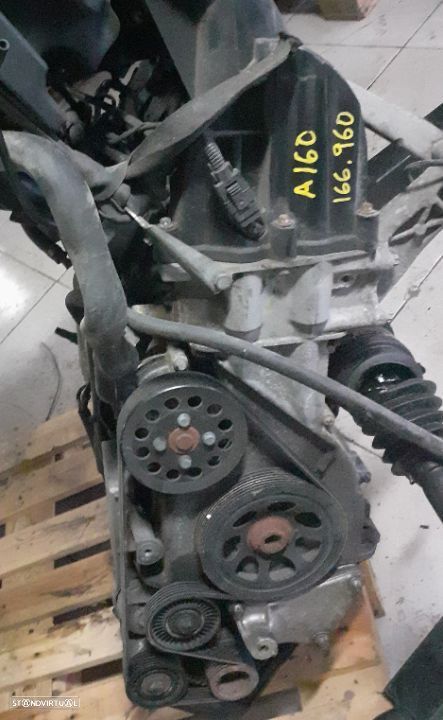 Motor Mercedes A160 gasolina 166960 caixa velocidades R168361 - 6