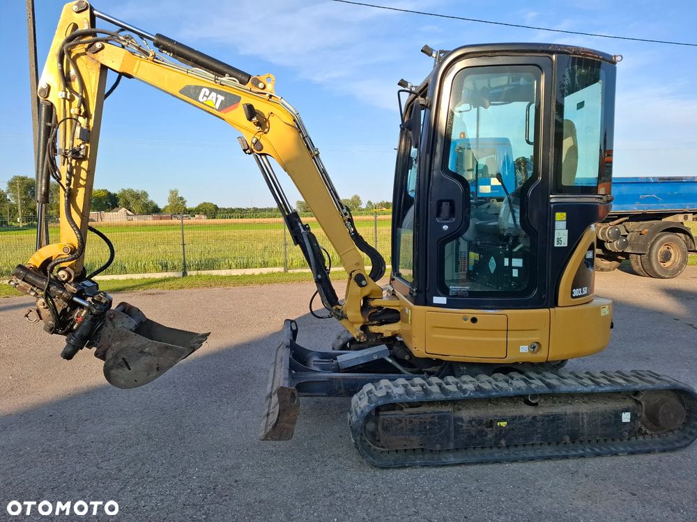 Caterpillar 303.5 D CR Rototilt stelwirst kubota takeuchi - 1
