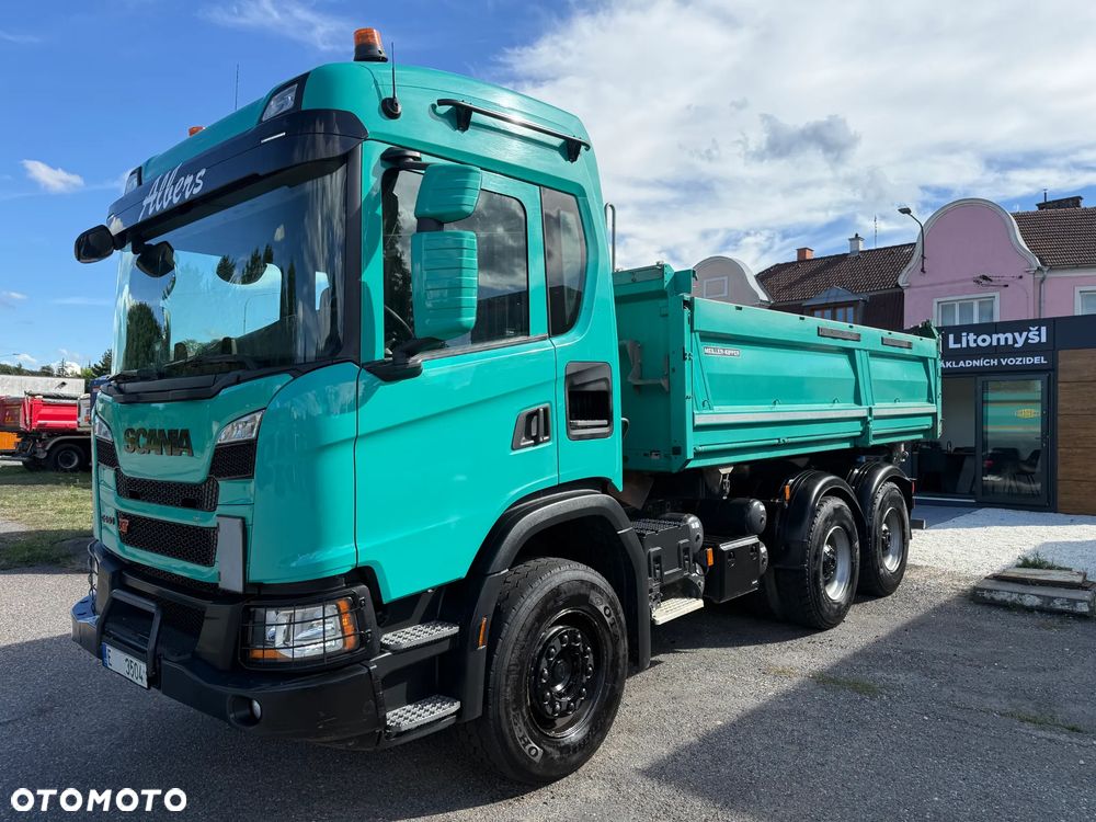 Scania G 450 XT 6X4 MEILLER BORDMATIC - 1