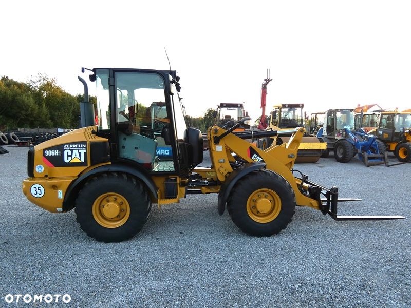 Caterpillar CAT 906H2 Z Niemiec / SZYBKA SKRZYNIA 35KM/H / Super Stan / - 5