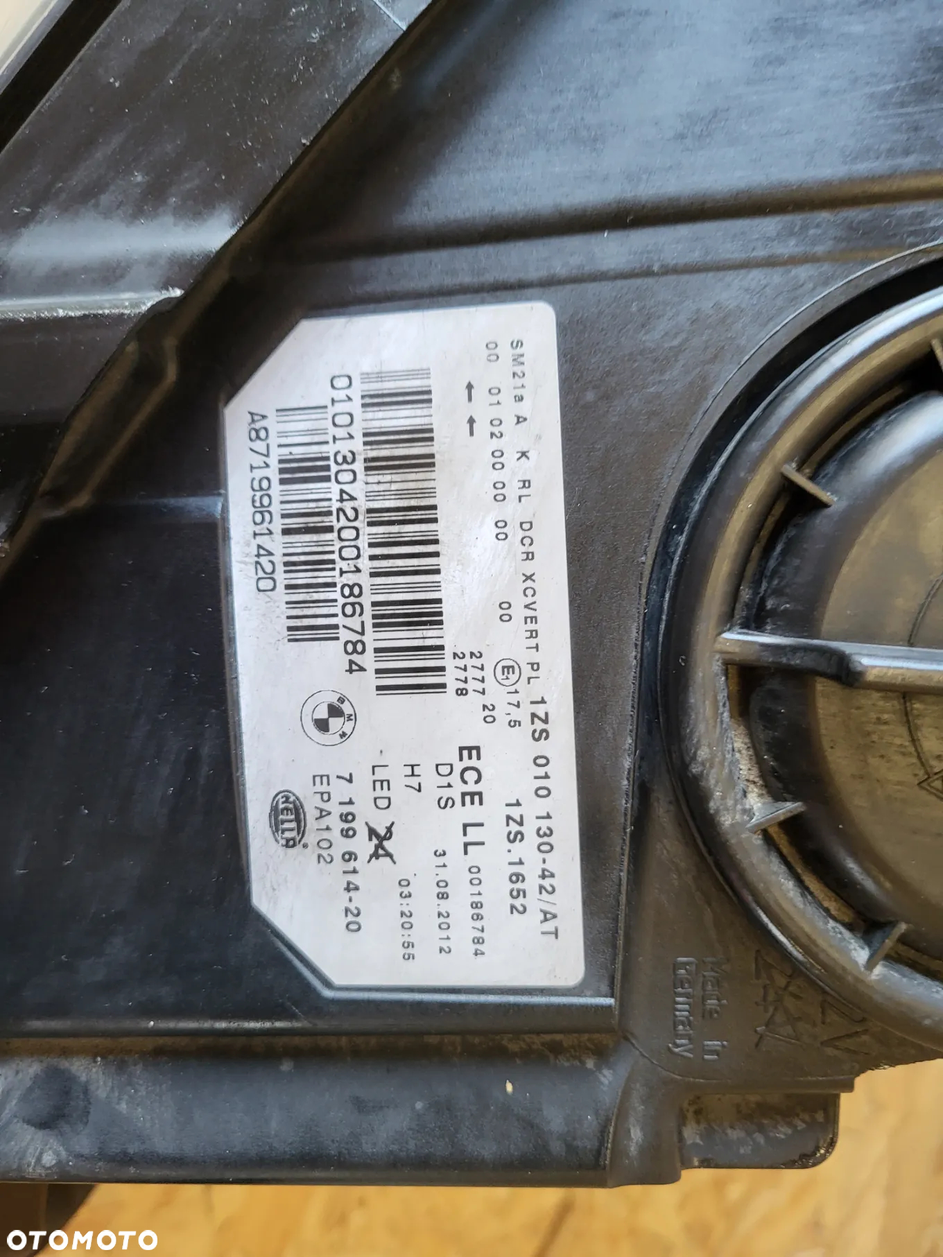 BMW F07 5 GT xenon przód skrętny lewy prawy EU - 2
