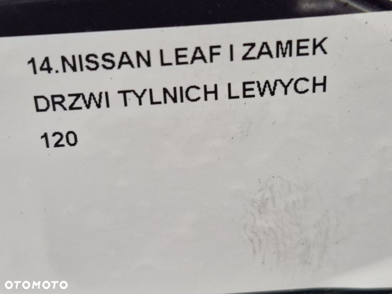 NISSAN LEAF I 1 ZAMEK DRZWI LEWY TYŁ - 7