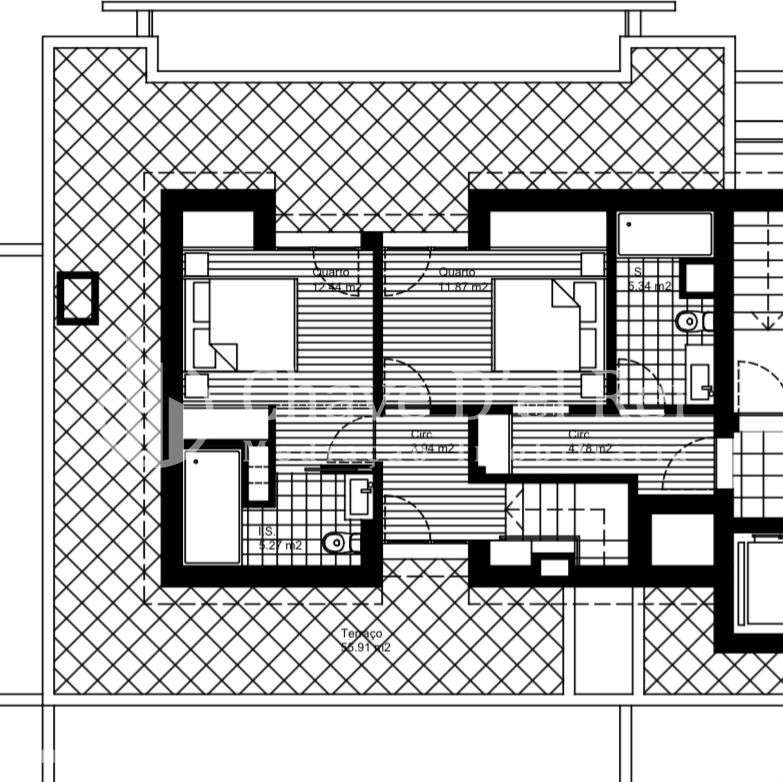 Apartamento T2+2 DUPLEX Venda em Viseu,Viseu - Grande imagem: 2/7