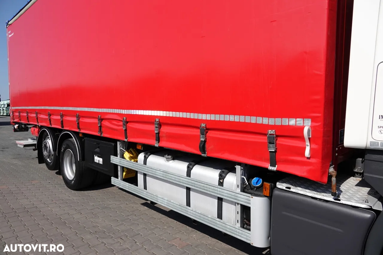 Scania G 320 / 6x2 / Curtainsider - 9 M / + LIFTARE / AXIE DE RIFATARE - 13