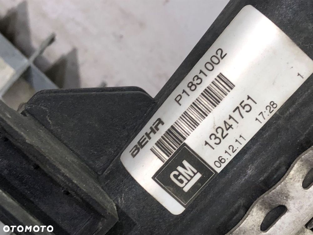 INTERCOOLER  OPEL INSIGNIA A (G09) 2008 - 2017 2.0 CDTI (68) 118 kW [160 KM] olej napędowy 2008 - - 5