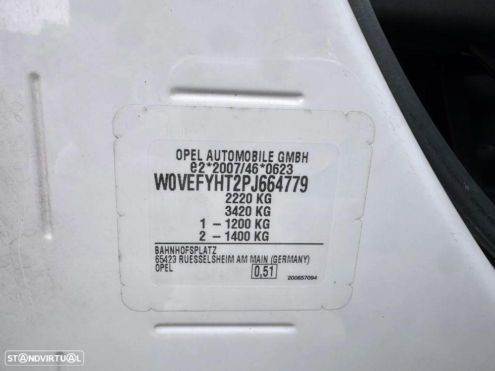 Opel Combo 1.5CDTI Carga Aumentada Longa - 29