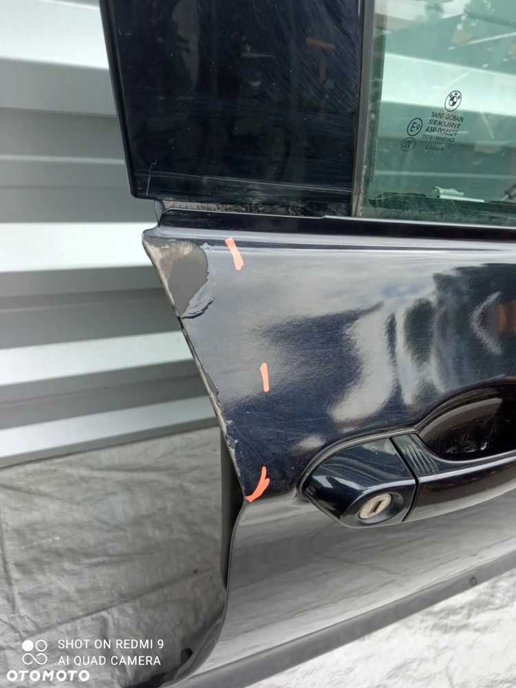 BMW F25 X3 DRZWI  PRAWE  PRZÓD 416 CARBONSCHWARZ - 4