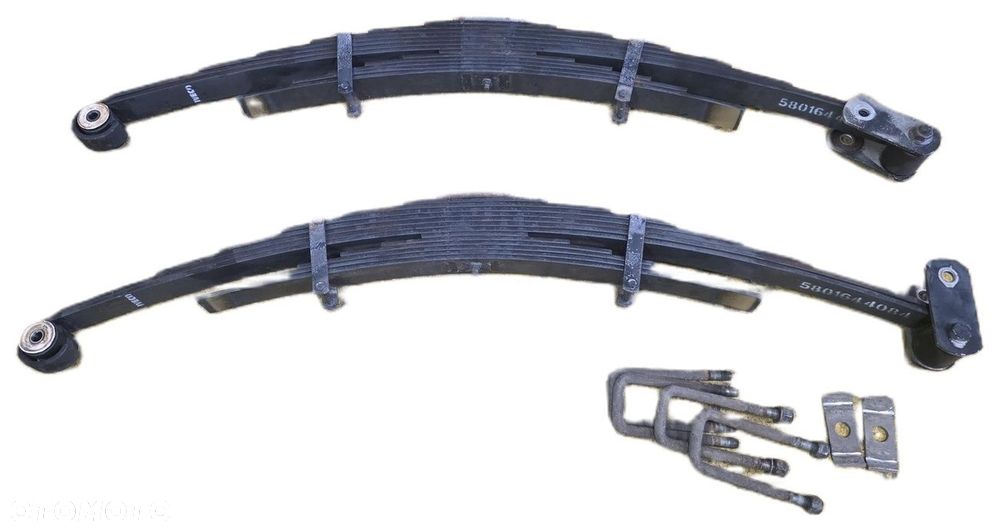 Resory Tylne Komplet Iveco Daily 14 Piór Z Mocowaniami 5801644084 - 1