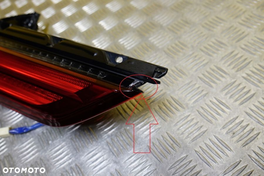 LEXUS LX LX570 LIFT 2012-2015 LAMPA KLAPY TYŁ LED LEWA USA - 6