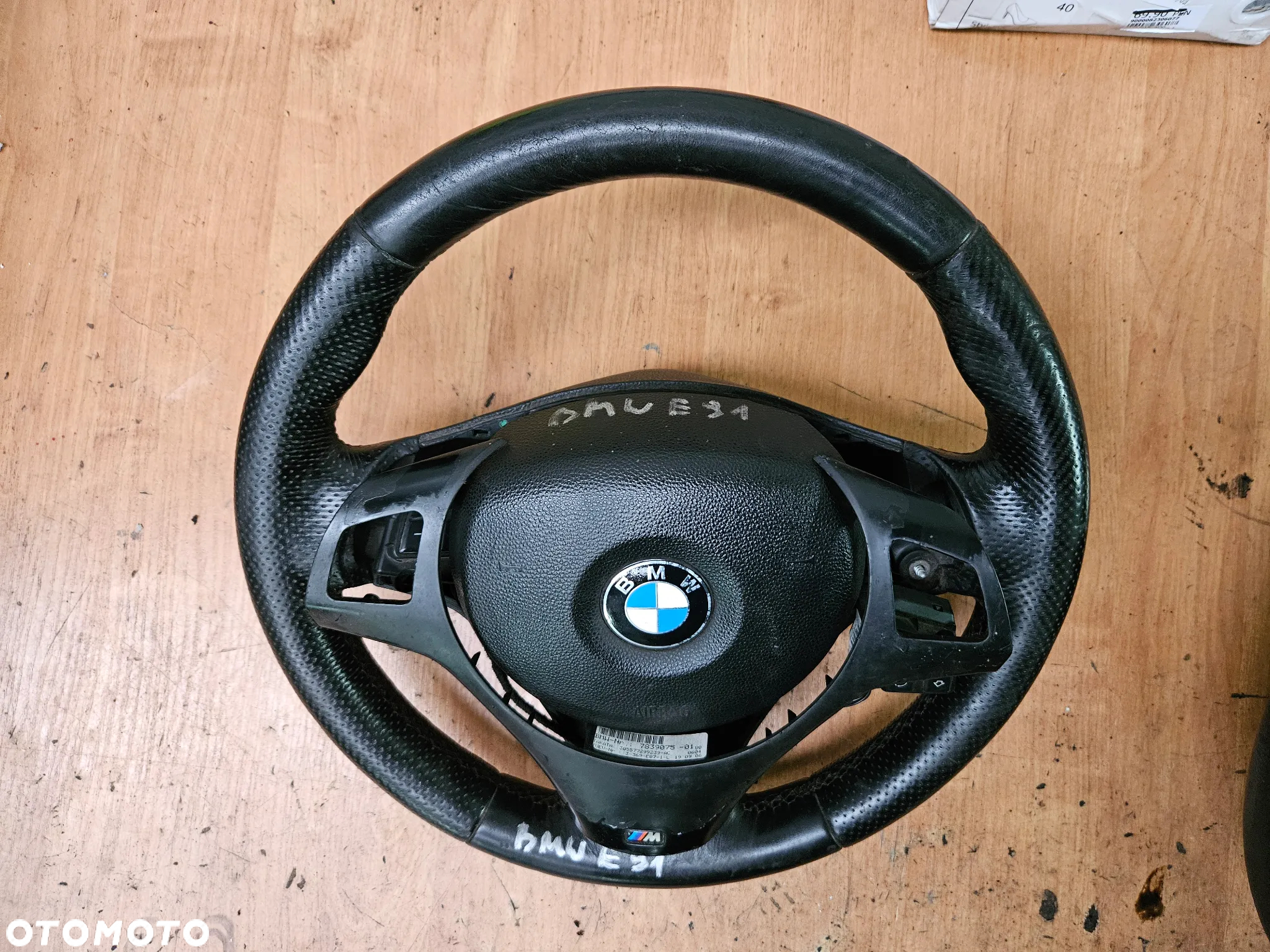 KIEROWNICA BMW E81 E87 BMW E90 M E91 E92 E93 M PAKIET - 2