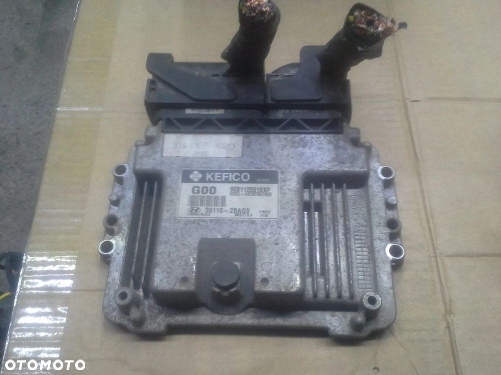 Hyundai IX35 1.6 GDi zestaw startowy komputer 39110-2BAG0 moduły stacyjka 2 klucze immo licznik i inne EU - 3