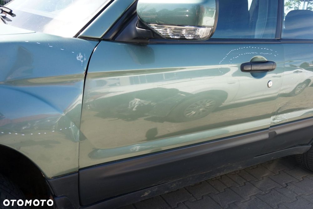 DRZWI PRZEDNIE LEWE FORESTER II SG LIFT 5F6  ZIELONY EVERGREEN SUBARU 2006-2008 - 2
