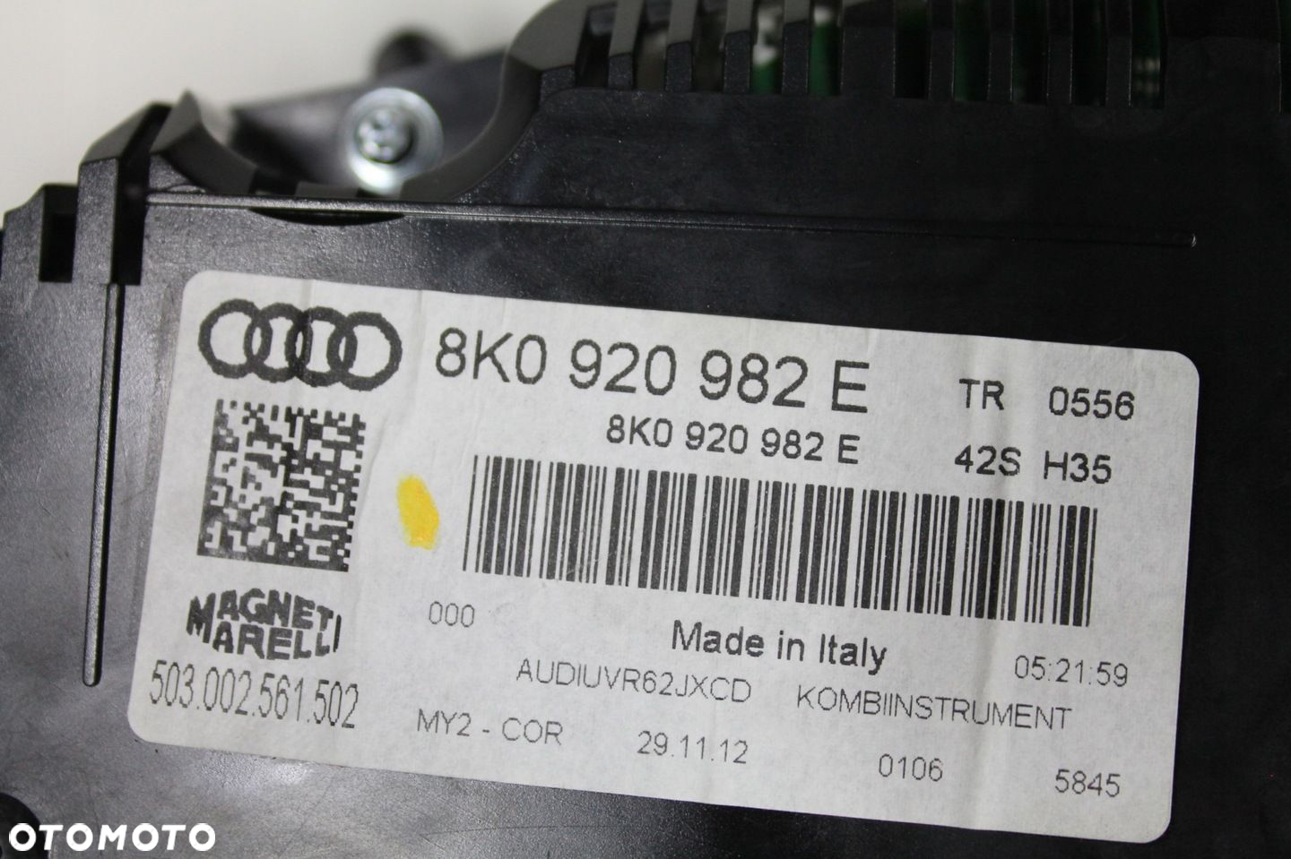 AUDI A4 B8 LIFT 3.0 TDI CDUC ZESTAW STARTOWY LICZNIK STEROWNIK 8K5907401G - 8